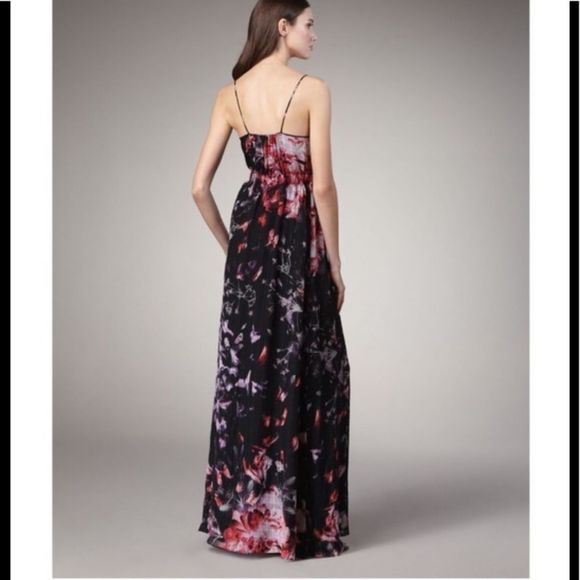 Theory Musea Exploding Flowers Maxi Dress NWT - Picture 2 of 11
